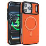 Capa de telemóvel MagSafe Kalebol em fibra de carbono, para iPhone 17 Pro Max, para iPhone 17 Pro, para iPhone 17, para iPhone Air, para iPhone 16 Pro Max, para iPhone 16 Pro, para iPhone 16 Plus, para iPhone 16
