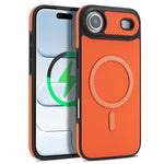 Capa de telemóvel MagSafe Kalebol em fibra de carbono, para iPhone 17 Pro Max, para iPhone 17 Pro, para iPhone 17, para iPhone Air, para iPhone 16 Pro Max, para iPhone 16 Pro, para iPhone 16 Plus, para iPhone 16