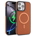 Capa de telemóvel MagSafe Kalebol em fibra de carbono, para iPhone 17 Pro Max, para iPhone 17 Pro, para iPhone 17, para iPhone Air, para iPhone 16 Pro Max, para iPhone 16 Pro, para iPhone 16 Plus, para iPhone 16