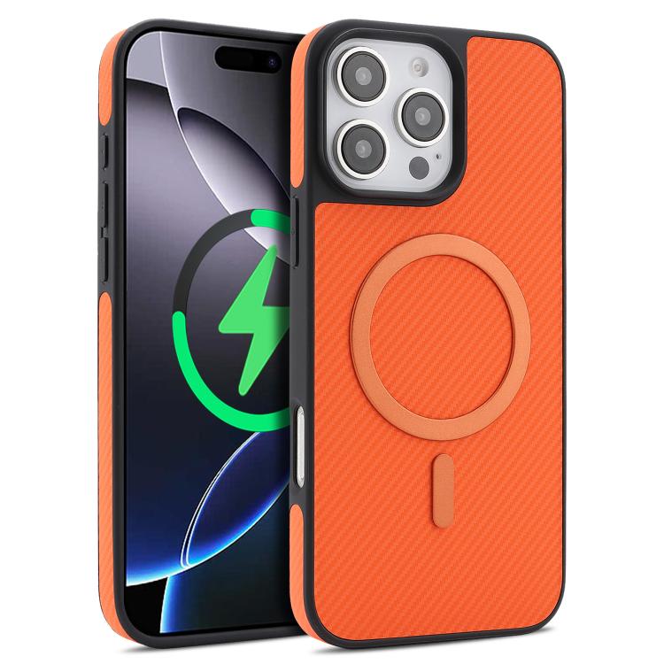 Capa de telemóvel MagSafe Kalebol em fibra de carbono, para iPhone 17 Pro Max, para iPhone 17 Pro, para iPhone 17, para iPhone Air, para iPhone 16 Pro Max, para iPhone 16 Pro, para iPhone 16 Plus, para iPhone 16