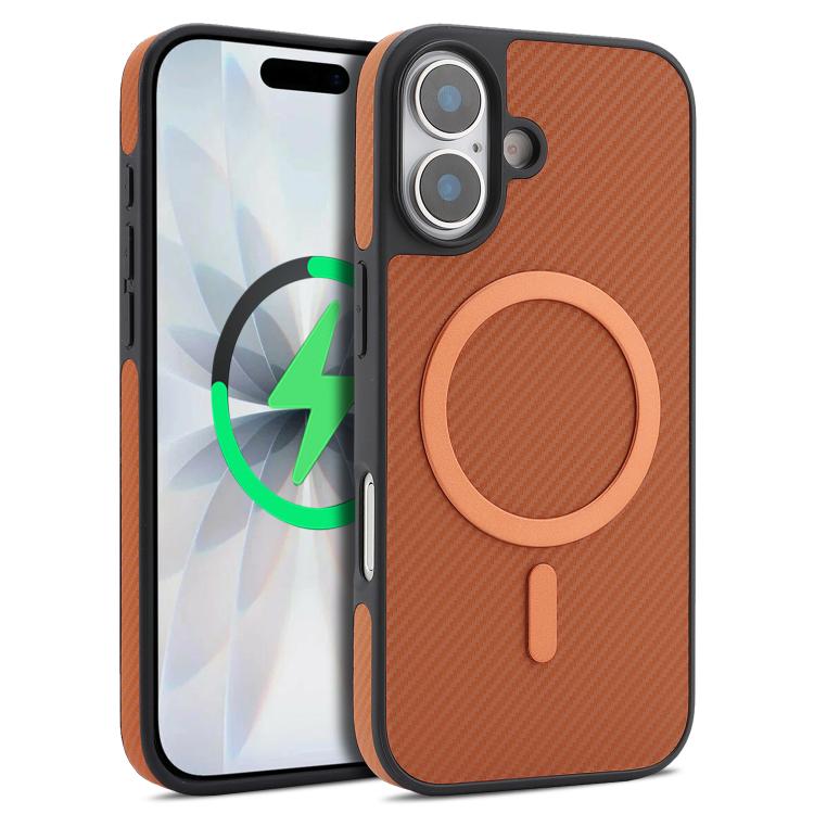 Capa de telemóvel MagSafe Kalebol em fibra de carbono, para iPhone 17 Pro Max, para iPhone 17 Pro, para iPhone 17, para iPhone Air, para iPhone 16 Pro Max, para iPhone 16 Pro, para iPhone 16 Plus, para iPhone 16