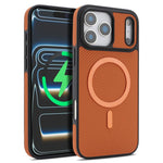 Capa de telemóvel MagSafe Kalebol em fibra de carbono, para iPhone 17 Pro Max, para iPhone 17 Pro, para iPhone 17, para iPhone Air, para iPhone 16 Pro Max, para iPhone 16 Pro, para iPhone 16 Plus, para iPhone 16