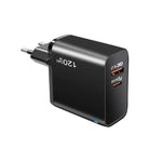 Carregador TE-PD65 GaN PD 65W + QC4.0 USB Protocolo Totalmente Compatível, Ficha UE