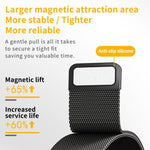 Correia de Relógio em Aço Inoxidável Magnética Kalebol, Para Apple Watch 46mm / 49mm / 45mm / 44mm, Para Apple Watch 42mm / 41mm / 40mm / 38mm