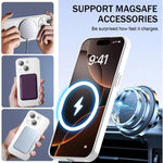 Capa de Telemóvel Ultra Fina em TPU Metálico com MagSafe e Filme para Lente, Para iPhone 14 Plus, Para iPhone 14, Para iPhone 14 Pro, Para iPhone 14 Pro Max, Para iPhone 13 Pro Max, Para iPhone 13 Pro, Para iPhone 13