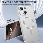 Capa de Telemóvel Ultra Fina em TPU Metálico com MagSafe e Filme para Lente, Para iPhone 14 Plus, Para iPhone 14, Para iPhone 14 Pro, Para iPhone 14 Pro Max, Para iPhone 13 Pro Max, Para iPhone 13 Pro, Para iPhone 13