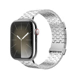 Correia de Relógio em Aço Inoxidável Magnética Dupla em Forma de Y, Para Apple Watch 42 / 44 / 45 / 46 / 49mm, Para Apple Watch 38 / 40 / 41 / S11 42mm