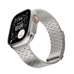 Correia de Relógio em Aço Inoxidável Magnética Dupla em Forma de Y, Para Apple Watch 42 / 44 / 45 / 46 / 49mm, Para Apple Watch 38 / 40 / 41 / S11 42mm