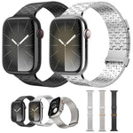 Correia de Relógio em Aço Inoxidável Magnética Dupla em Forma de Y, Para Apple Watch 42 / 44 / 45 / 46 / 49mm, Para Apple Watch 38 / 40 / 41 / S11 42mm