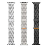 Correia de Relógio em Aço Inoxidável Magnética Dupla em Forma de Y, Para Apple Watch 42 / 44 / 45 / 46 / 49mm, Para Apple Watch 38 / 40 / 41 / S11 42mm