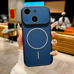 Capa de telemóvel MagSafe anti-impactos em silicone orgânico Dunjia, para iPhone 15, para iPhone 14, para iPhone 14 Pro, para iPhone 14 Pro Max, para iPhone 13 Pro Max, para iPhone 13 Pro, para iPhone 13