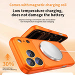 Capa de telemóvel MagSafe anti-impactos em silicone orgânico Dunjia, para iPhone 15, para iPhone 14, para iPhone 14 Pro, para iPhone 14 Pro Max, para iPhone 13 Pro Max, para iPhone 13 Pro, para iPhone 13
