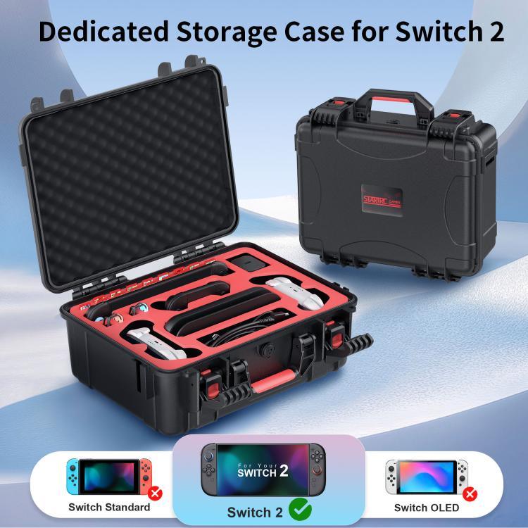 Estojo Impermeável Multifuncional para Armazenamento de Comando Pro e Consola Portátil, Para Nintendo Switch 2