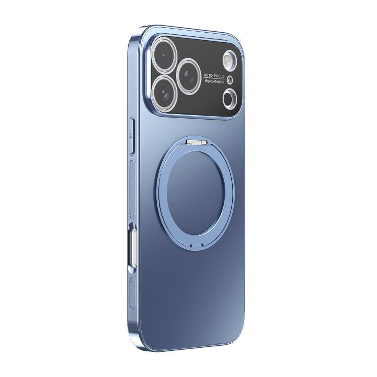 Capa de telemóvel MagSafe eletrochapada com suporte giratório 360 graus e cobertura para lente, para iPhone 17 Pro Max, para iPhone 17 Pro, para iPhone 17, para iPhone Air, para iPhone 16 Pro Max, para iPhone 16 Pro