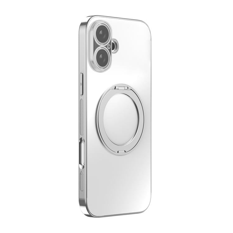 Capa de telemóvel MagSafe eletrochapada com suporte giratório 360 graus e cobertura para lente, para iPhone 17 Pro Max, para iPhone 17 Pro, para iPhone 17, para iPhone Air, para iPhone 16 Pro Max, para iPhone 16 Pro