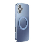 Capa de telemóvel MagSafe eletrochapada com suporte giratório 360 graus e cobertura para lente, para iPhone 17 Pro Max, para iPhone 17 Pro, para iPhone 17, para iPhone Air, para iPhone 16 Pro Max, para iPhone 16 Pro