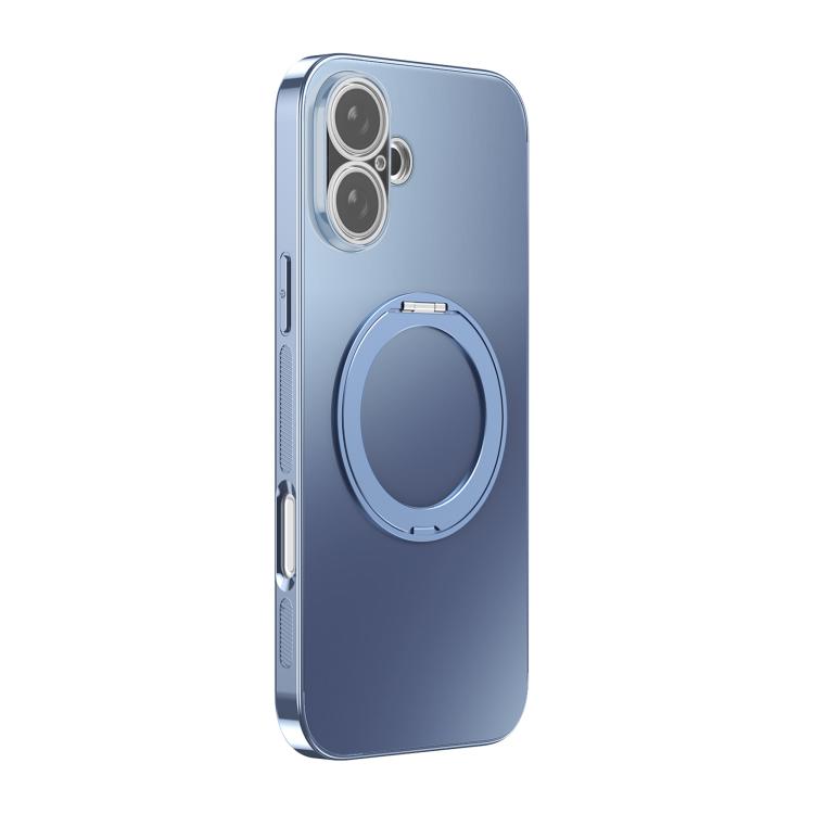 Capa de telemóvel MagSafe eletrochapada com suporte giratório 360 graus e cobertura para lente, para iPhone 17 Pro Max, para iPhone 17 Pro, para iPhone 17, para iPhone Air, para iPhone 16 Pro Max, para iPhone 16 Pro