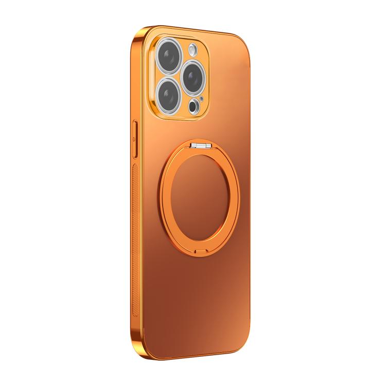 Capa de telemóvel MagSafe eletrochapada com suporte giratório 360 graus e cobertura para lente, para iPhone 17 Pro Max, para iPhone 17 Pro, para iPhone 17, para iPhone Air, para iPhone 16 Pro Max, para iPhone 16 Pro