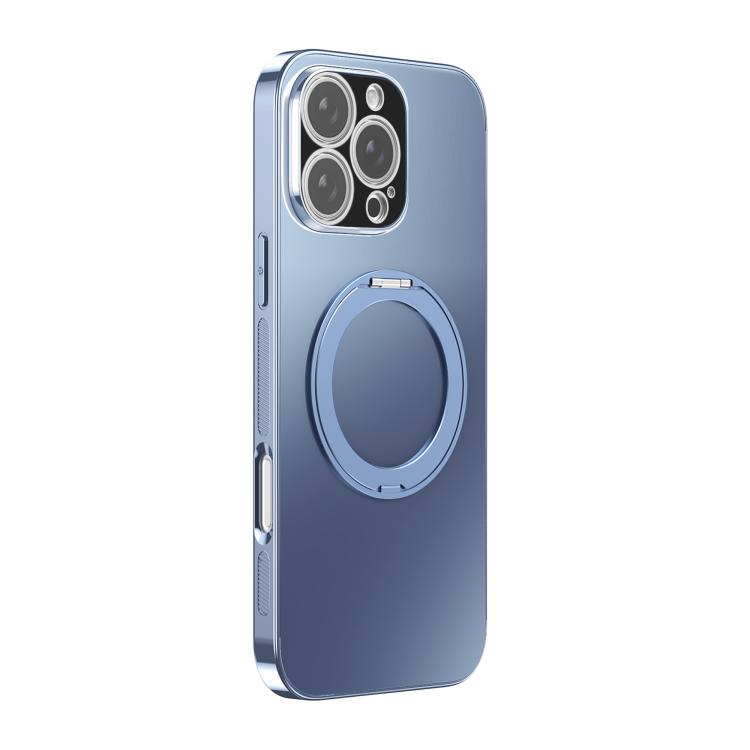 Capa de telemóvel MagSafe eletrochapada com suporte giratório 360 graus e cobertura para lente, para iPhone 17 Pro Max, para iPhone 17 Pro, para iPhone 17, para iPhone Air, para iPhone 16 Pro Max, para iPhone 16 Pro