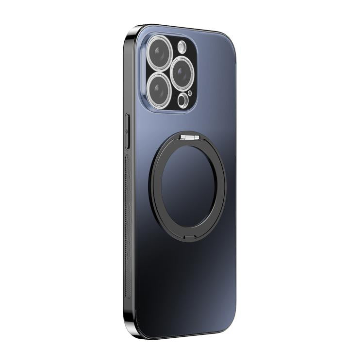 Capa de telemóvel MagSafe eletrochapada com suporte giratório 360 graus e cobertura para lente, para iPhone 14 Pro Max, para iPhone 13 Pro Max, para iPhone 13 Pro, para iPhone 13