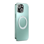 Capa de telemóvel MagSafe eletrochapada com suporte giratório 360 graus e cobertura para lente, para iPhone 14 Pro Max, para iPhone 13 Pro Max, para iPhone 13 Pro, para iPhone 13