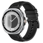 Pulseira de relógio em silicone com armadura de três camadas, para Samsung Galaxy Watch8 / Watch8 Classic