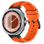 Pulseira de relógio em silicone com armadura de três camadas, para Samsung Galaxy Watch8 / Watch8 Classic