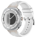 Pulseira de relógio em silicone com armadura de três camadas, para Samsung Galaxy Watch8 / Watch8 Classic