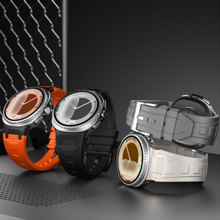 Pulseira de relógio em silicone com armadura de três camadas, para Samsung Galaxy Watch8 / Watch8 Classic