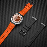 Pulseira de relógio em silicone com armadura de três camadas, para Samsung Galaxy Watch8 / Watch8 Classic