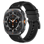 Pulseira de Relógio em Silicone com Armadura de Três Camadas, Para Samsung Galaxy Watch Ultra / Ultra 2025