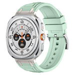 Pulseira de Relógio em Silicone com Armadura de Três Camadas, Para Samsung Galaxy Watch Ultra / Ultra 2025