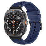 Pulseira de Relógio em Silicone com Armadura de Três Camadas, Para Samsung Galaxy Watch Ultra / Ultra 2025