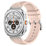 Pulseira de Relógio em Silicone com Armadura de Três Camadas, Para Samsung Galaxy Watch Ultra / Ultra 2025