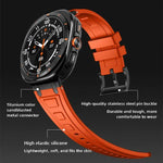 Pulseira de Relógio em Silicone com Armadura de Três Camadas, Para Samsung Galaxy Watch Ultra / Ultra 2025