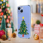 Capa de Telemóvel em TPU com Estampa de Natal, Para iPhone 15