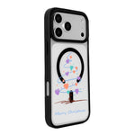 Capa de Telemóvel da Série Natal com Forte Magnetismo e Borda Pintada a Preto, Para iPhone 17 Pro Max, Para iPhone 17 Pro, Para iPhone 17