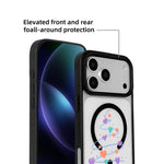Capa de Telemóvel da Série Natal com Forte Magnetismo e Borda Pintada a Preto, Para iPhone 17 Pro Max, Para iPhone 17 Pro, Para iPhone 17