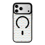 Capa de Telemóvel da Série Natal com Forte Magnetismo e Borda Pintada a Preto, Para iPhone 17 Pro Max, Para iPhone 17 Pro, Para iPhone 17