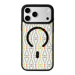 Capa de Telemóvel da Série Natal com Forte Magnetismo e Borda Pintada a Preto, Para iPhone 17 Pro Max, Para iPhone 17 Pro, Para iPhone 17