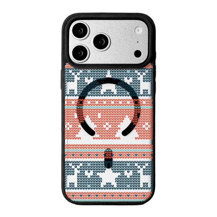 Capa de Telemóvel da Série Natal com Forte Magnetismo e Borda Pintada a Preto, Para iPhone 17 Pro Max, Para iPhone 17 Pro, Para iPhone 17
