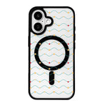 Capa de Telemóvel da Série Natal com Forte Magnetismo e Borda Pintada a Preto, Para iPhone 17 Pro Max, Para iPhone 17 Pro, Para iPhone 17