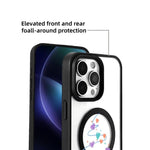 Capa de Telemóvel da Série Natal com Forte Magnetismo e Borda Pintada a Preto, Para iPhone 15 Pro Max, Para iPhone 15 Pro