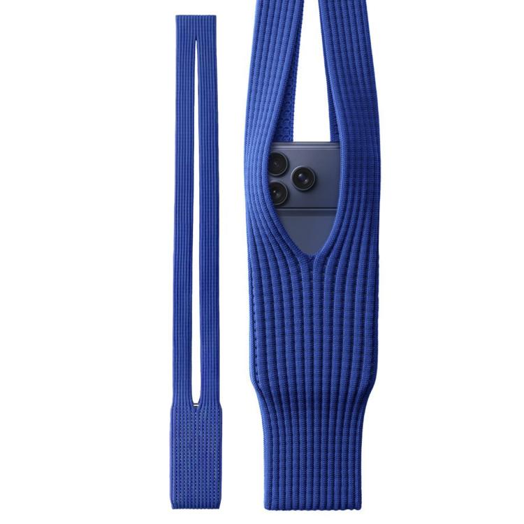 Mini Bolsa para Telemóvel com Bolso Acessório de Ombro Único, Curta, Longa