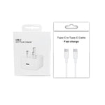Carregador A3365 PD40W USB-C / Type-C com Cabo de Dados Type-C para Type-C, Ficha UK, Ficha UK + Cabo Type-C 1m, Ficha UK + Cabo Type-C 2m