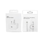 Carregador A3365 PD40W USB-C / Type-C com Cabo de Dados Type-C para Type-C / 8 Pinos, Ficha UK, Ficha UK + Cabo 2 em 1 de 1m