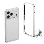 Ultra-Thin Alloy Metal Frame Shockproof Phone Case, For iPhone 17 Pro Max, For iPhone 17 Pro