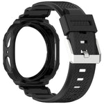 Solid Color Watch Shell Integrated TPU Watch Band, For Samsung Galaxy Watch8 44mm, For Samsung Galaxy Watch8 40mm
