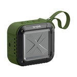 Coluna portátil impermeável sem fios W-KING S7 Mini com TF/FM/AUX/NFC Bluetooth para bicicleta, preto, laranja, azul, verde exército