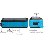 Colunas W-KING S20 IPX6 impermeáveis Coluna Bluetooth portátil NFC para exterior/duche/bicicleta Rádio FM